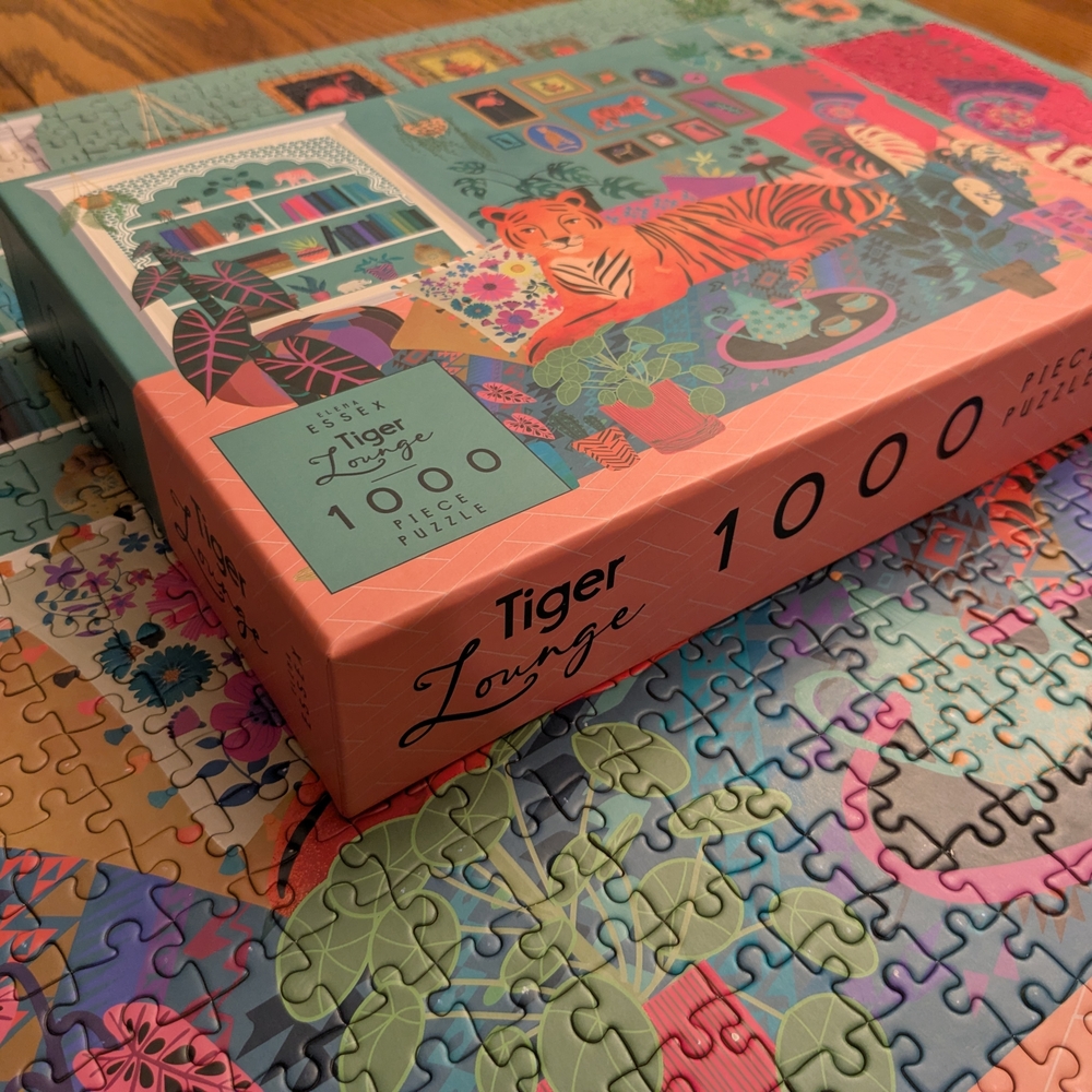 Elena Essex 1000 Piece Puzzle -Tiger Lounge - Picture 5 of 10